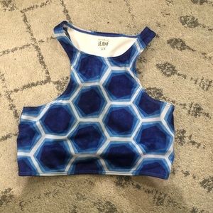 Kortni jeane hexagon racer back